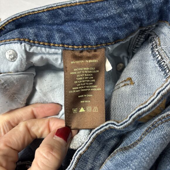 Kut From The Kloth Women's 12 Emma Ankle Straight Leg Jeans Urban Streetwear - Picture 7 of 10